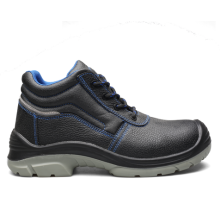 Steel toe and lacing up work shoes with water proof for men safety shoes
